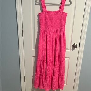 Lilly Pulitzer Hadly Smocked Maxi Dress